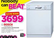 Bosch 12 Place White Dishwasher