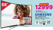 Samsung 55" FHD Curved Smart LED TV 55K6500