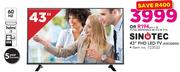 Sinotec 43" FHD LED TV 43E3000G