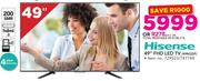 Hisense 49" FHD LED TV 49M35P