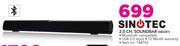 Sinotec 2.0 Channel Soundbar SBS201