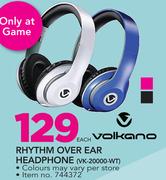 Volkano Rhythm Over Ear Headphone VK-20000-WT