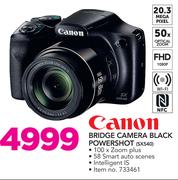 Canon Bridge Camera Black Powershot SX540