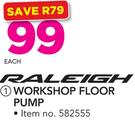 Raleigh Workshop Floor Pump