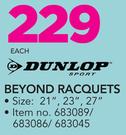Dunlop Beyond Racquets