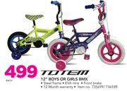 ToTem 12" Boys Or Girls BMX-Each