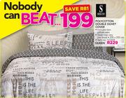 Sheraton Polycotton Double Duvet Cover