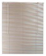 Decorland Ready-Made 25mm Aluminium Venetian Blinds(Fawn, White & Silver) 600x1000mm