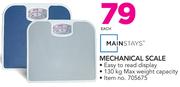 Mainstays Mechanical Scale-Each