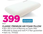 Memre Classic Premium Air Foam Pillow