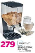Mainstays Double Cereal Dispenser