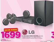 LG 5.1 Channel DVD Home Theatre DH-3140S