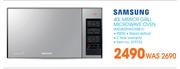 Samsung 40Ltr Mirror Grill Microwave Oven MG402MADXBB F