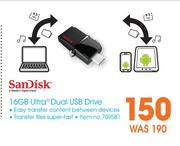Sandisk 16GB Ultra Dual USB Drive
