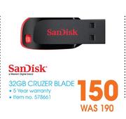 Sandisk 32GB Cruzer Blade