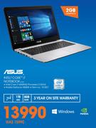 Asus 15.6" Intel Core i7 Notebook
