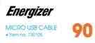 Energizer Micro USB Cable