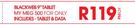 Black Web 9" 3G Tablet Bundle S9000-On My Meg 500