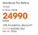 Apple Mac Book Pro Retina 13 Inch