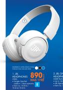 JBL Headphones T450-Each