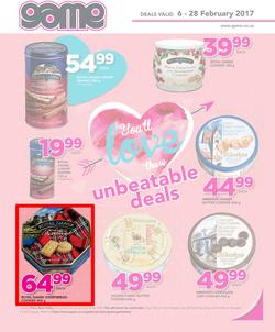 Game : Valentines Unbeatable Deals (6 Feb - 28 Feb 2017), page 1