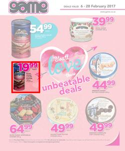 Game : Valentines Unbeatable Deals (6 Feb - 28 Feb 2017), page 1