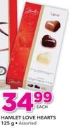 Hamlet Love Hearts Assorted-125g