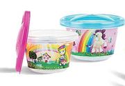 Nuby 4 Pack Assorted Character Storage Bowls-Per Pack
