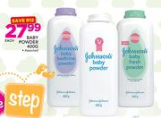 Johnsons Baby Powder Assorted-400g Each