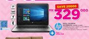 HP 14" Intel CeleronNotebook With Free Office 365 OFFICE 14-AMO