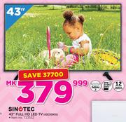 Sinotec 43" Full HD LED TV 43E3000G