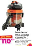Bennett Read 1400W Water Filteration Vacuum Cleaner Hydro HVC004
