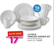 16 Piece Timeless Dinner Set