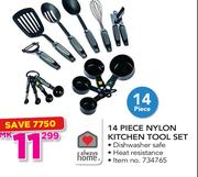 Always Home 14 Piece Nylon Kitchen Tool Set