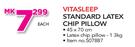 Vitasleep Standard Latex Chip Pillow