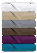 Mainstays Single 3 Piece Microfibre Sheets Including 2 Matching Pillows-Each