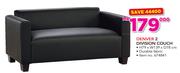 Denver 2 Divison Couch 79x139x78cm