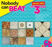 Assorted Vinyl Tiles-0.81 Sqm Per Pack