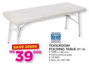 Toolroom Folding Table 1890x760mm FT15