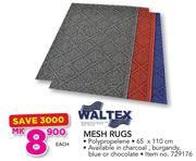 Waltex Mesh Rugs 150x200cm-Each