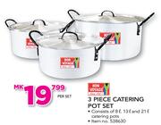 Bon Voyage 3 Piece Catering Pot Set-Per Set