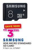Samsung 8GB Micro Standard SD Card