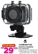 Volkano Excite Camera VK-100000-BK