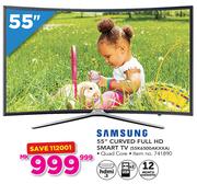 Samsung 55" Curved Full HD Smart TV 55K6500AKXXA