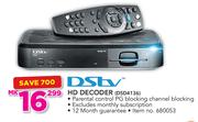 DSTV HD Decoder DSD4136