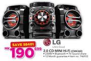 LG 2.0 CD Mini HiFi CM4360