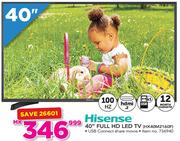 Hisense 40" Full HD LED TV HX40M2160F