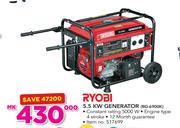 Ryobi 5.5Kw Generator RG-6900K
