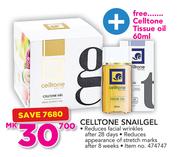 Celltone Snailgel With Free Celltone Tissue Oil 60ml