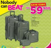 Mainstays 4 Piece Luggage Set
